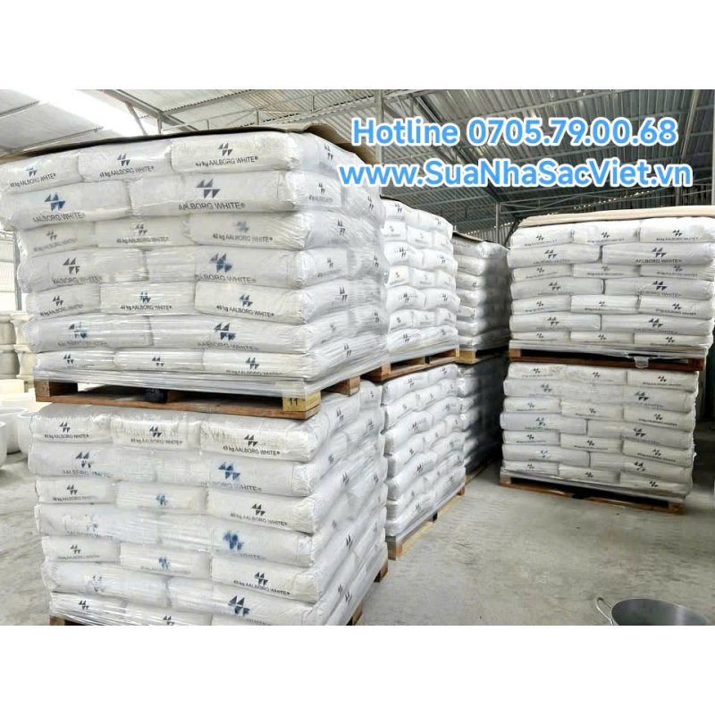GIÁ XI MĂNG TRẮNG AALBORG Liên hệ 0705.79.00.68 Zalo