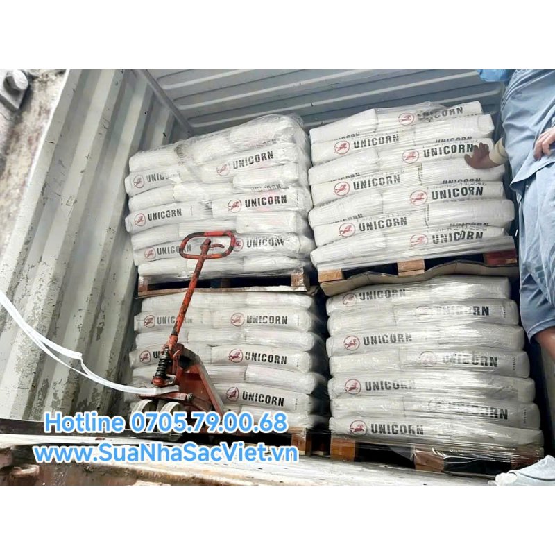 GIÁ XI MĂNG TRẮNG UNICORN Liên hệ 0705.79.00.68 Zalo